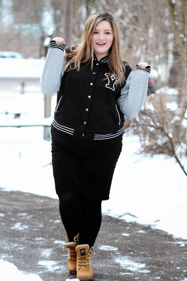 Plus Size Outfit – College Streetstyle