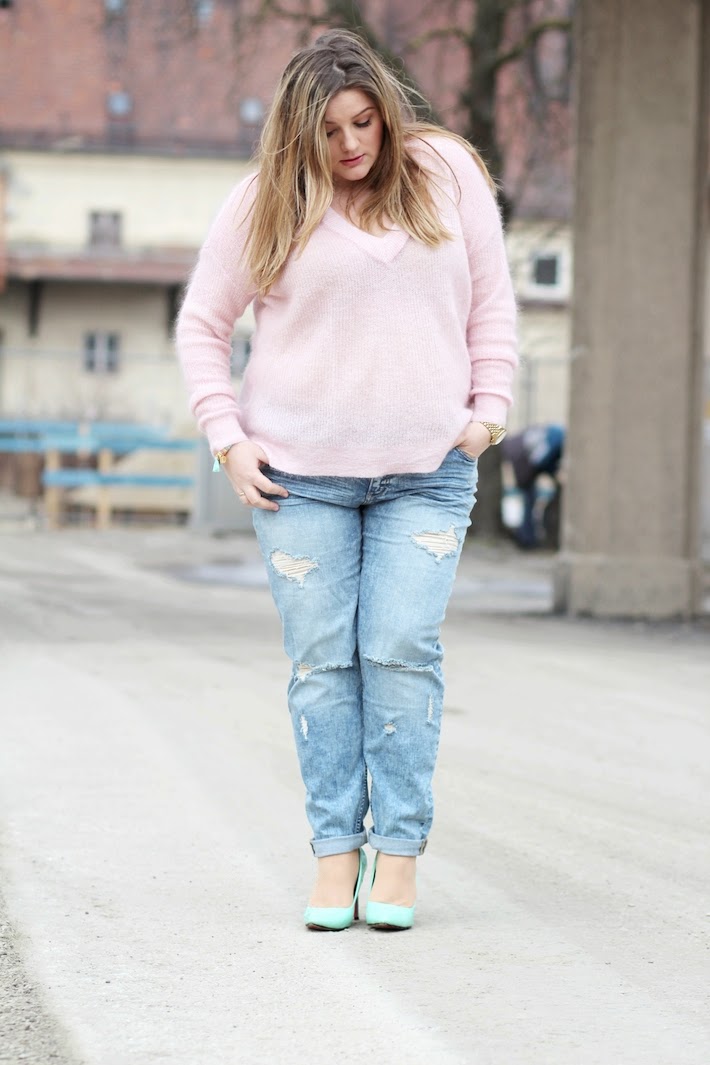 Plus Size Outfit – pink Cotton Candy & neues Design
