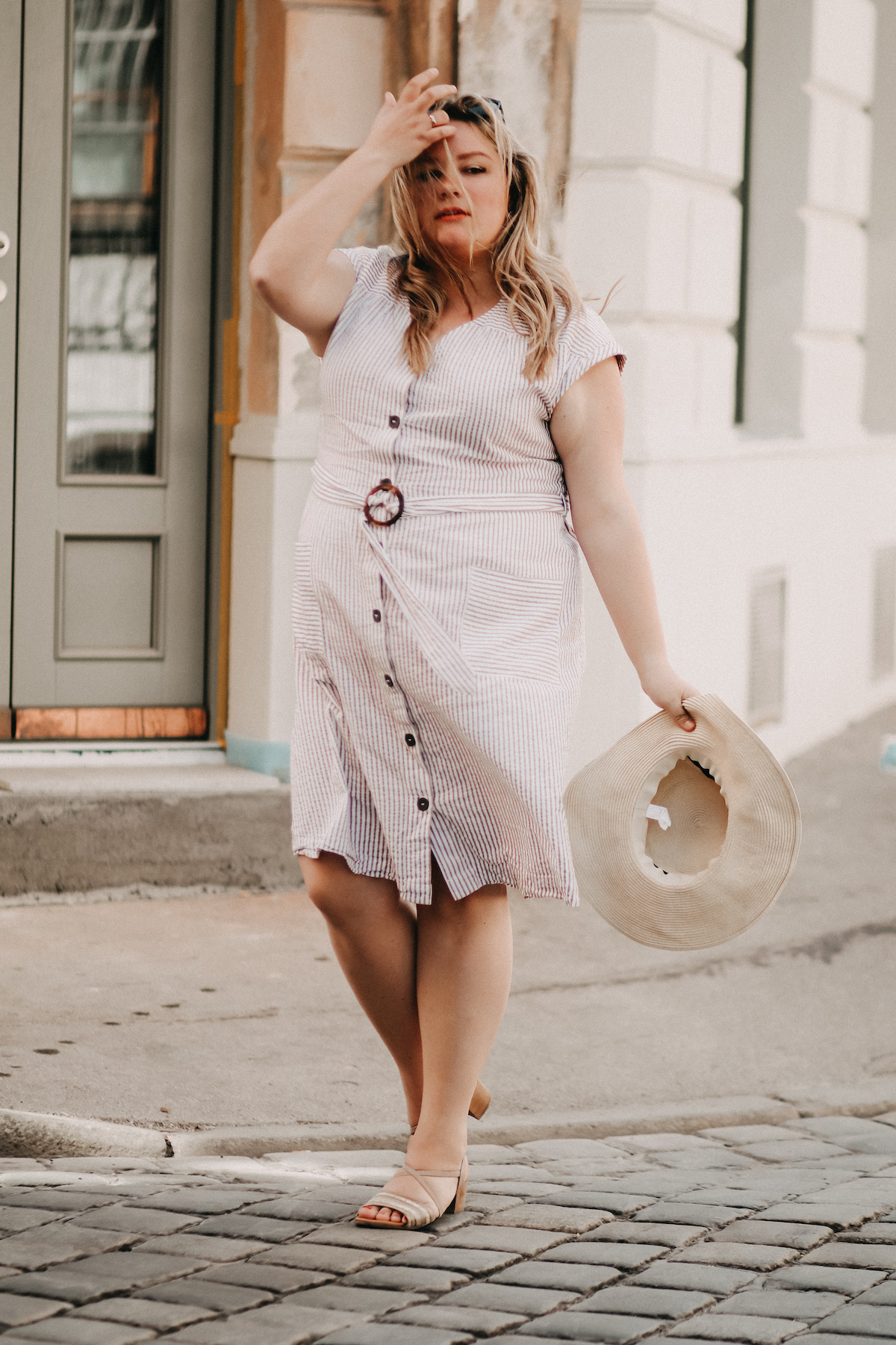 Dolce Vita – Plus Size Look | Button Down Dress